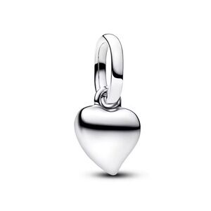 Sterling Silver Heart Dangle Charm - Silver, fits me bracelet